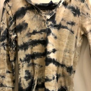 Tie dye looking top